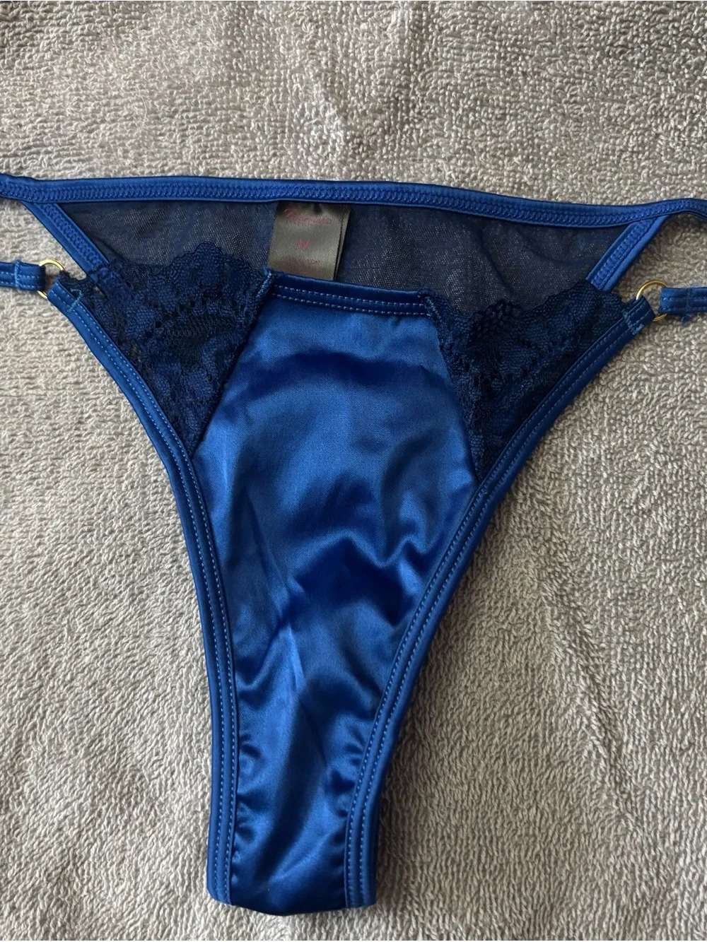 Fredericks of Hollywood satin lace